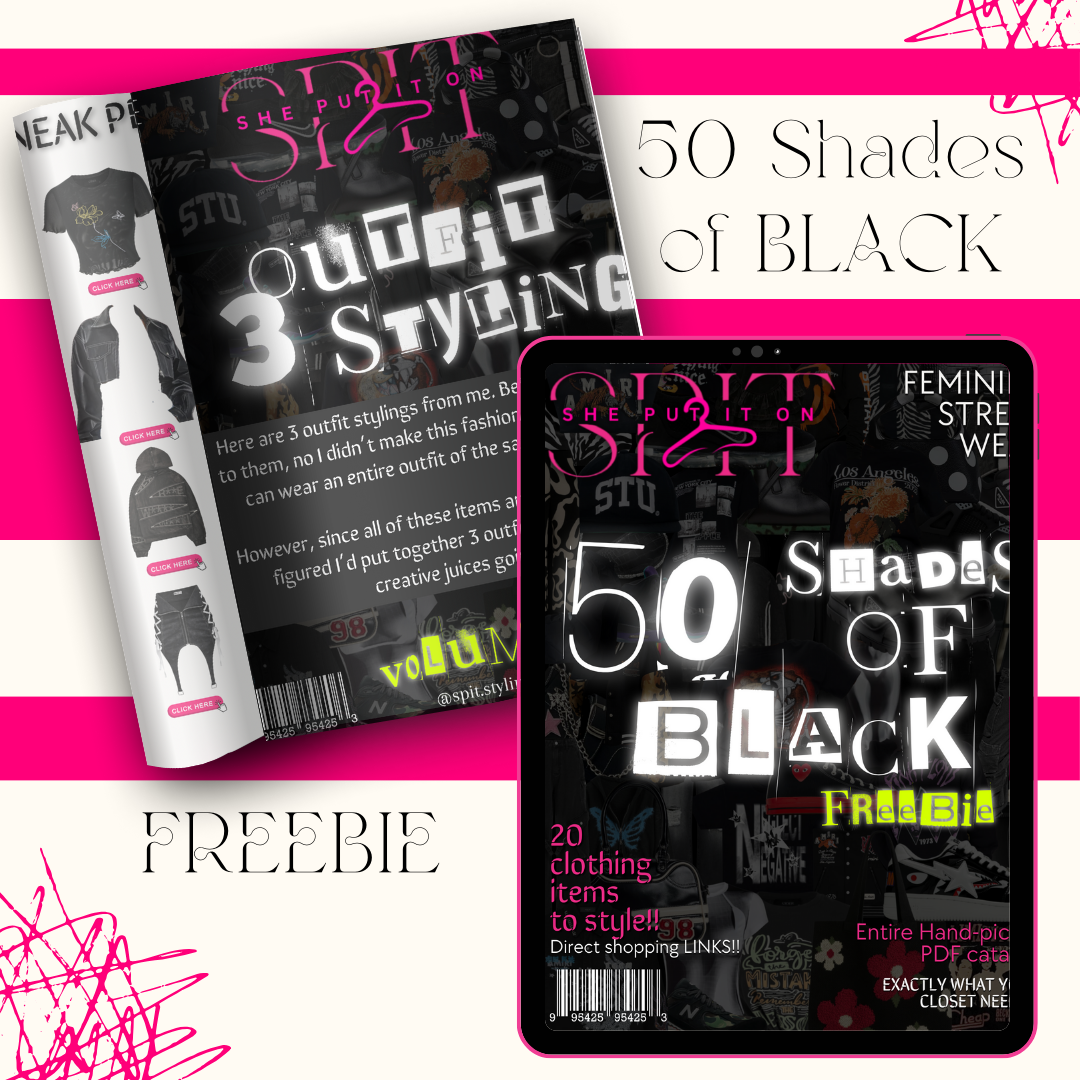 FREEBIE:- 50 Shade of Black