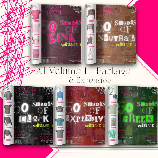 All Volume 1 Package & Expensive